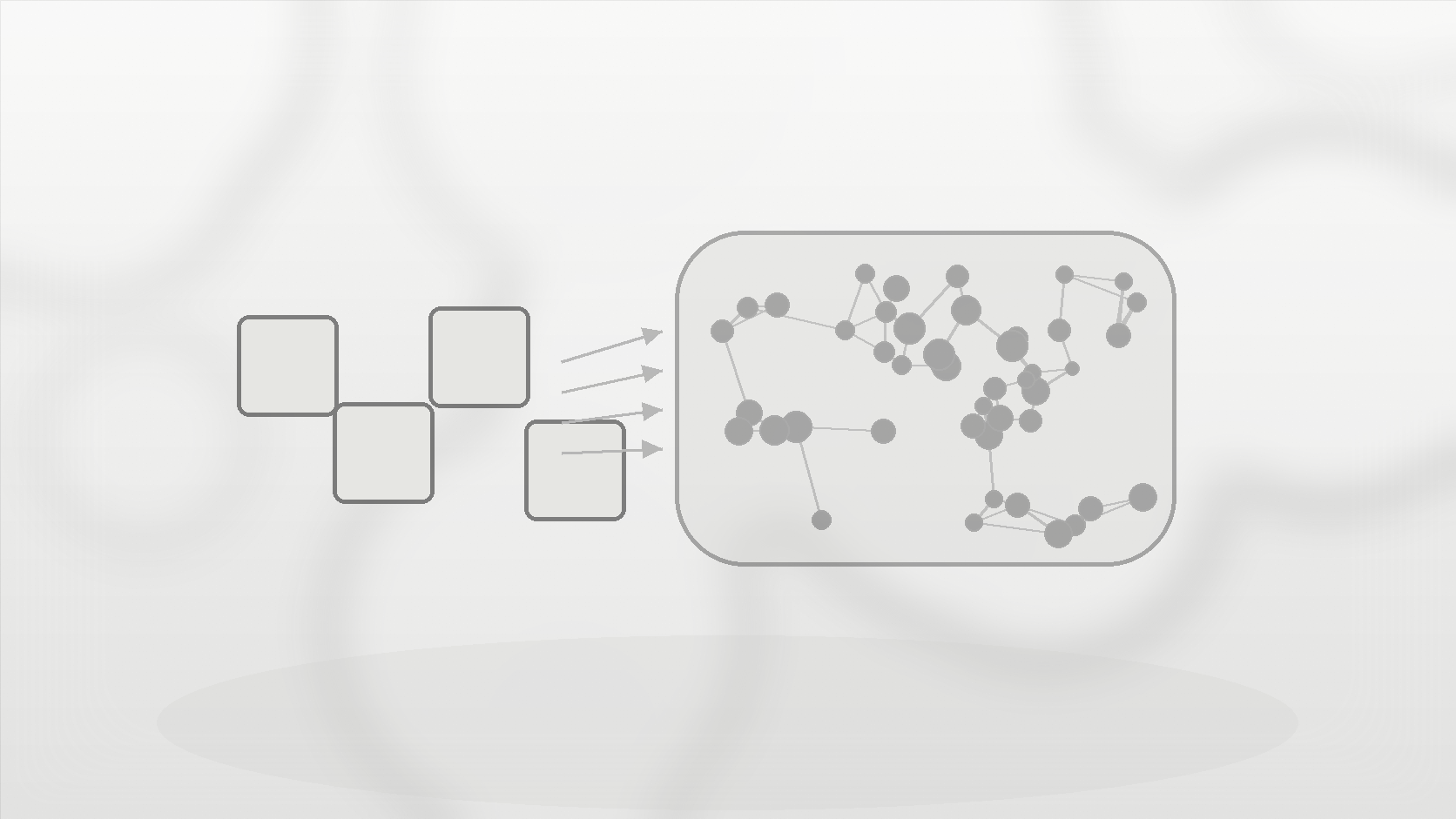 Monochrome illustration of sugar cubes beside a fibre gel mesh to show formulation context.